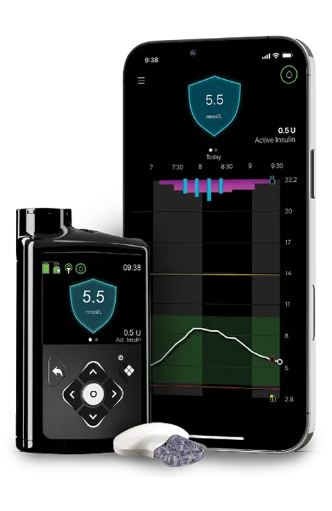 MiniMed 780G System in angle